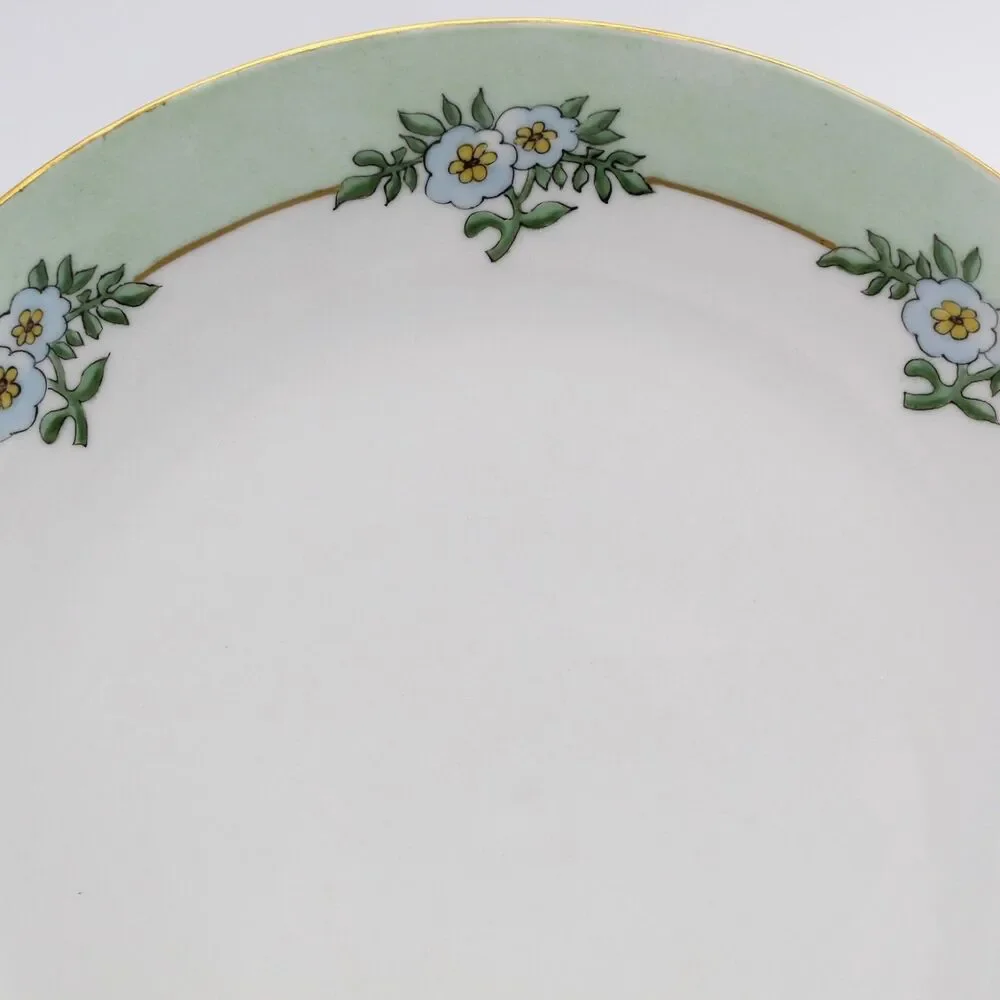 Hutschenreuther Serving or Cake Plate Dogwood Floral Design Bavaria